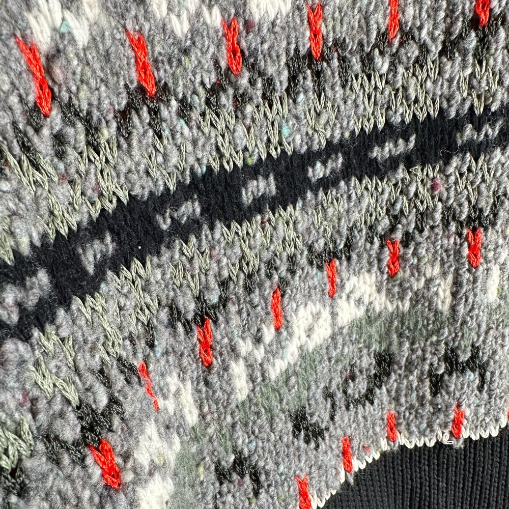 Rag & Bone Black And Gray Patterned Sweater - image 7